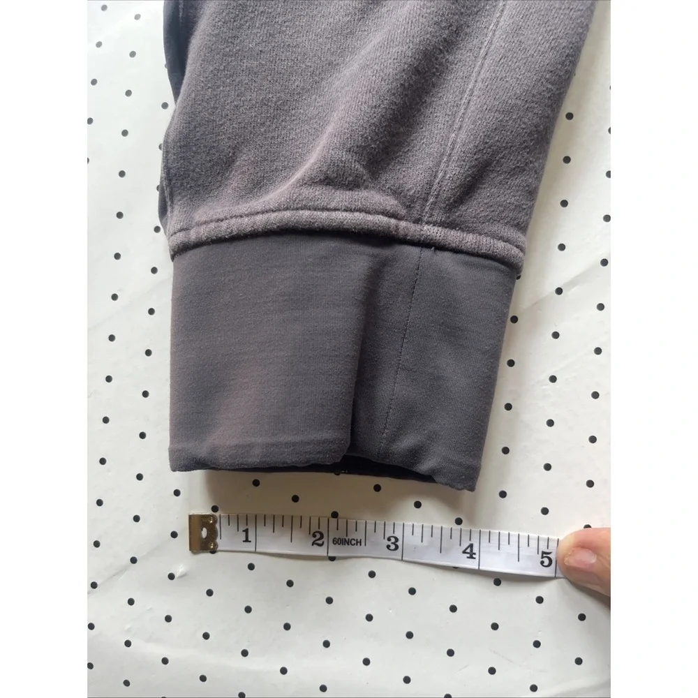 Lululemon Scuba Jogger Gray Fleece Lined Sweatpants Women's 4 Zip Pocket